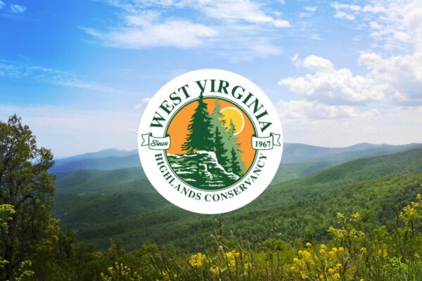 A Mountain View with the West Virginia Highlands Conservancy logo