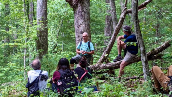 Hikers in Watoga State Park