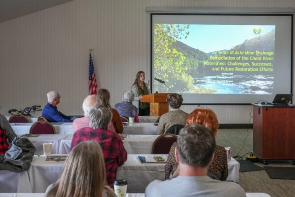 Madison Ball presents at the Conservancy's Fall Review