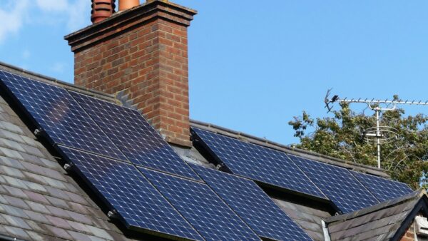 Rooftop solar panels