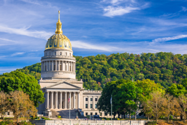 The West Virginia Capitol building