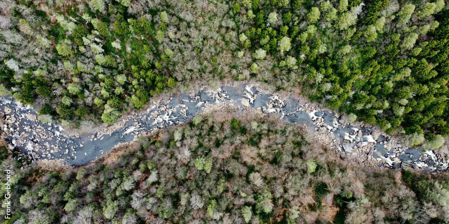 A Birds Eye view of the Blackwater River.